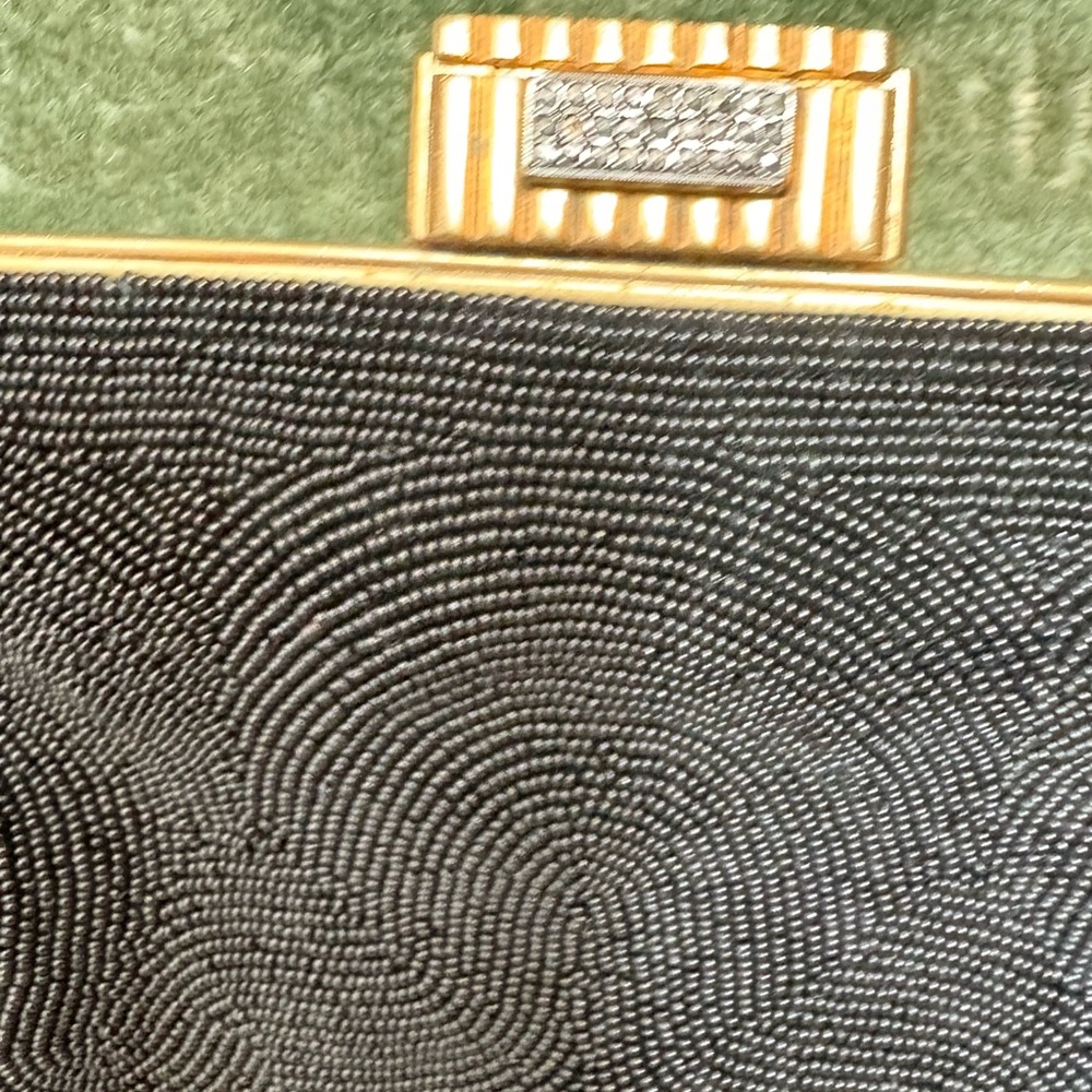 French art deco beaded evening bag made in Paris - Picture 5 of 10